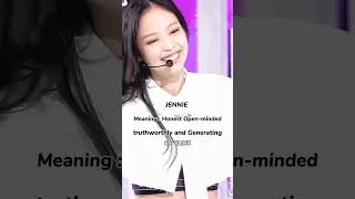 Meaning of BP members (acc to Google)  #blackpink #kpop #viral #youtubeshorst