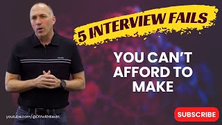 Top 5 Ways to Ruin an Interview | DIY with Kevin