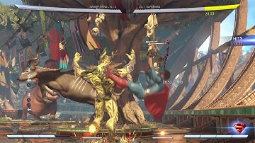 Injustice 2 swamp thing corner setup