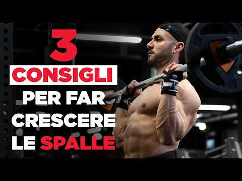SPALLE CARENTI? Ecco