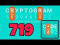 CRYPTOGRAM 719