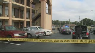 Two suspects on the run after two people are shot, one killed, at DeKalb County hotel