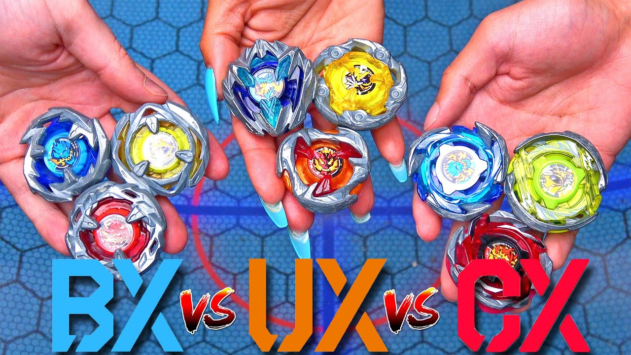 TEAM PERSONA BX против UX против CX Beyblade X Командная битва