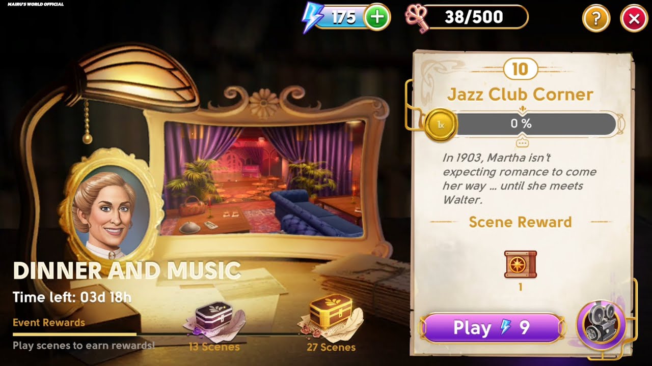 June's Journey Secrets 13r Scene 10 Jazz Club Corner Silhouette Mode 4K ULTRA HD