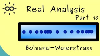 Real Analysis 10 | Bolzano-Weierstrass Theorem