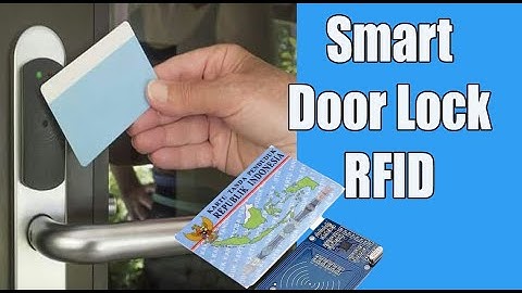 Pembuatan Smart Door Lock Menggunakan RFID dan Arduino | Smart Door Locks Using RFID and Arduino