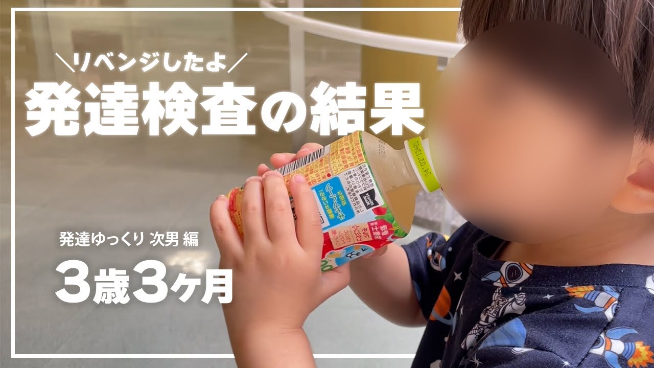 【発達検査の結果】まさかのリベンジ発達検査/次男の違和感/検査の様子【自閉スペクトラム症】