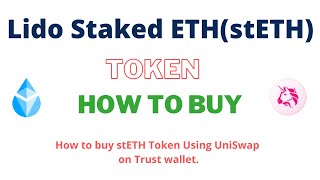 How to Buy Lido Staked ETH Token (stETH) Using UniSwap On Trust Wallet