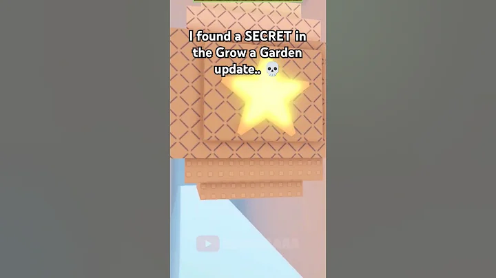 SECRET In Grow a Garden UPDATE 💀 #roblox #growagarden #update #secret #funny #memes #shorts