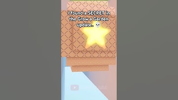 SECRET In Grow a Garden UPDATE 💀 #roblox #growagarden #update #secret #funny #memes #shorts