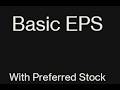 Accounting Lesson Basic Earnings per share with preferred stock dividends