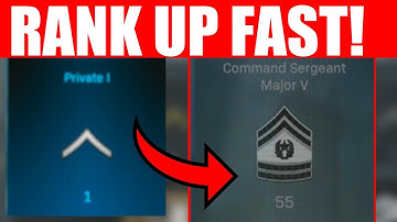 The Fastest WAY to Level up COD Modern Warfare (How to RANK up FAST) 2019