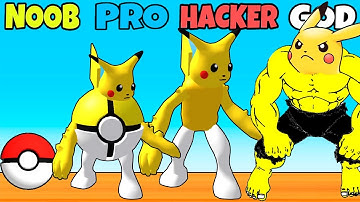 Pokeyball Run - NOOB vs PRO vs HACKER vs GOD