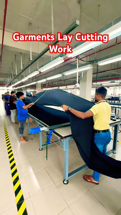 How to work a Lay cutting section in Garment factory. #garments #pant  #cuttingwork #fashion #shorts