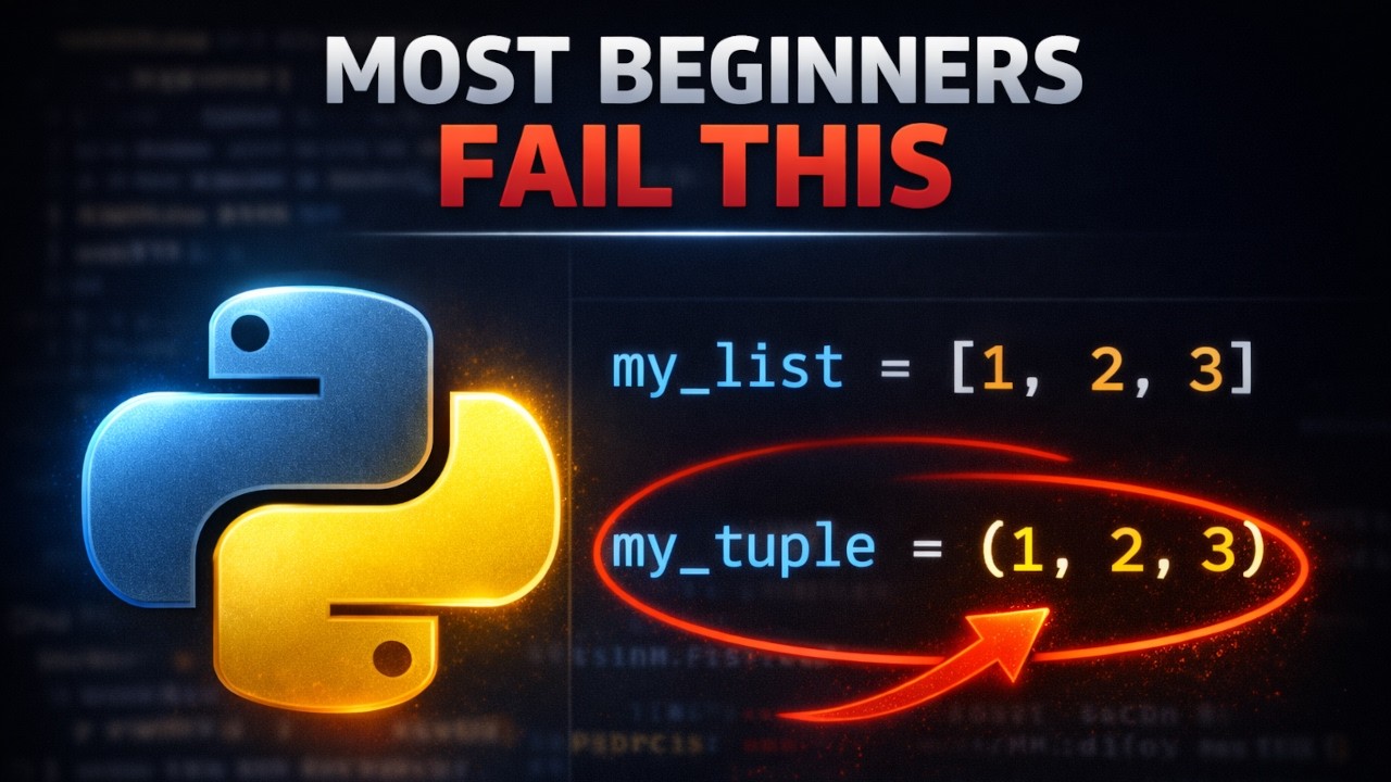 Most Python Beginners Use Lists and Tuples Wrong - YouTube