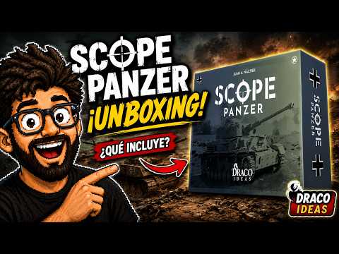 🔥 SCOPE Panzer | Complete Unboxing of the Draco Ideas Wargame