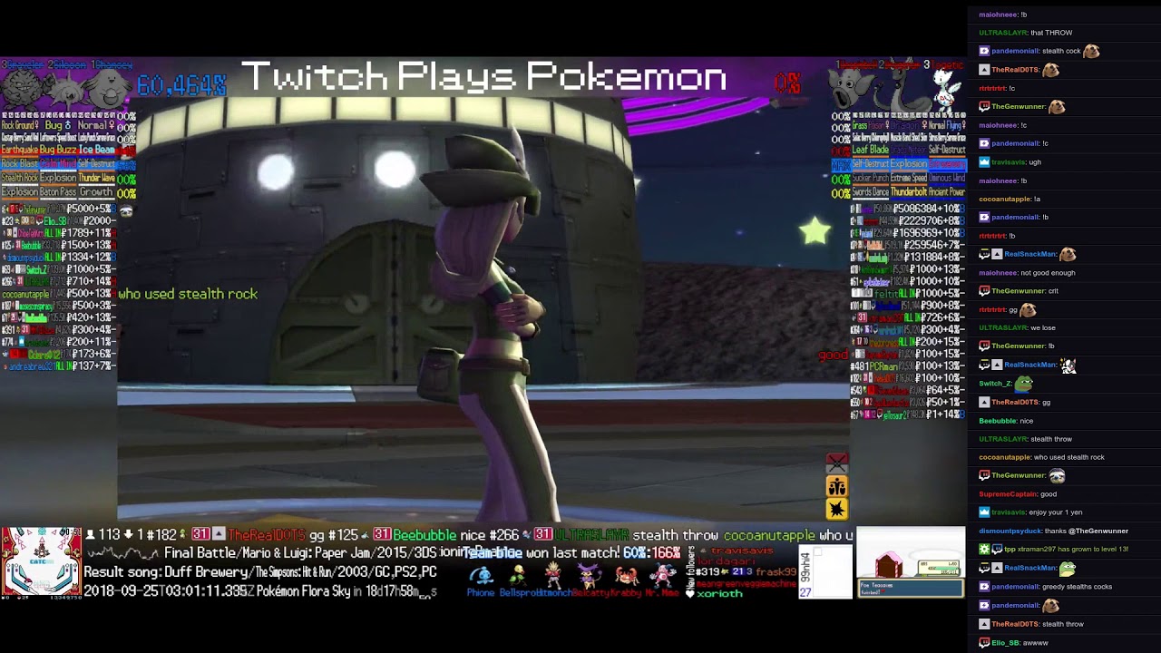 Twitch Plays Pokémon Battle Revolution - Matches 
