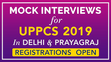 UPPCS Interview Guidance Programme 2019