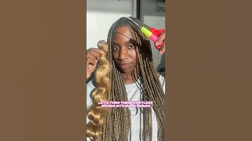 EASILY SWITCH UP YOUR KNOTLESS BRAIDS AND TURN THEM INTO BOHO BRAIDS