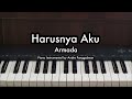 Harusnya Aku - Armada | Piano Karaoke by Andre Panggabean