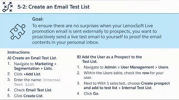 Pardot - List management video -5