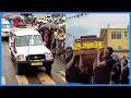 MAJONZI MIILI YA WANAKWAYA WALIOFARIKI Kwenye AJALI IKIWASILI KANISANI VILIO KILA KONA MAJONZI MIILI YA WANAKWAYA WALIOFARIKI Kwenye AJALI IKIWASILI KANISANI VILIO KILA KONA