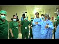 Imran khan inaugurates operation theatres at the shaukat khanum hospital in peshawar