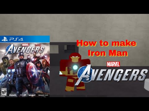 Roblox Super Hero Life Ii How To Make Iron Man Marvel S Avengers Youtube - roblox iron man id roblox free no sign in