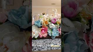 How to make this spring tablescape centerpiece decor #viral #diy #diydecor #spring #springdiaries