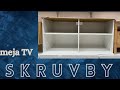 SKRUVBY assembly (perakitan meja TV IKEA)