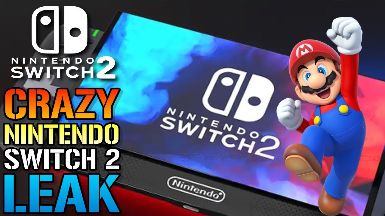 Nintendo Switch 2 Has Leaked Online! NEW Pics, Specs & More! - YouTube