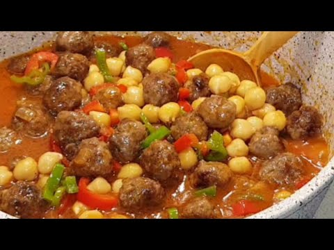NEFİS YEMEK tarifi????misket köfteli nohut????nasıl yapılır⁉️
