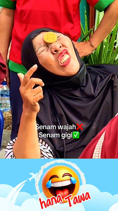ibu ini malah senam gigi