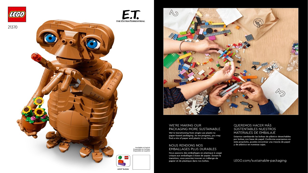 E.T. the Extra-Terrestrial LEGO instructions
