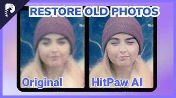 How to Restore Old Photos with AI Technology?｜HitPaw Photo Enhancer(2023 Tutorial)