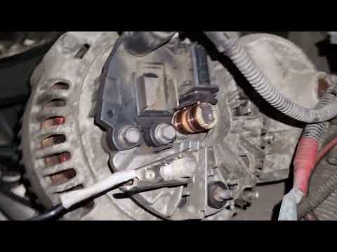 HOW TO TEST ALTERNATOR DIODE ON BMW E61 , without removing it !