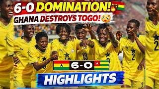 HISTORIC 6 0 RESULT! GHANA VS TOGO U17 WORLD CUP, ALL GOALS & HIGHLIGHTS