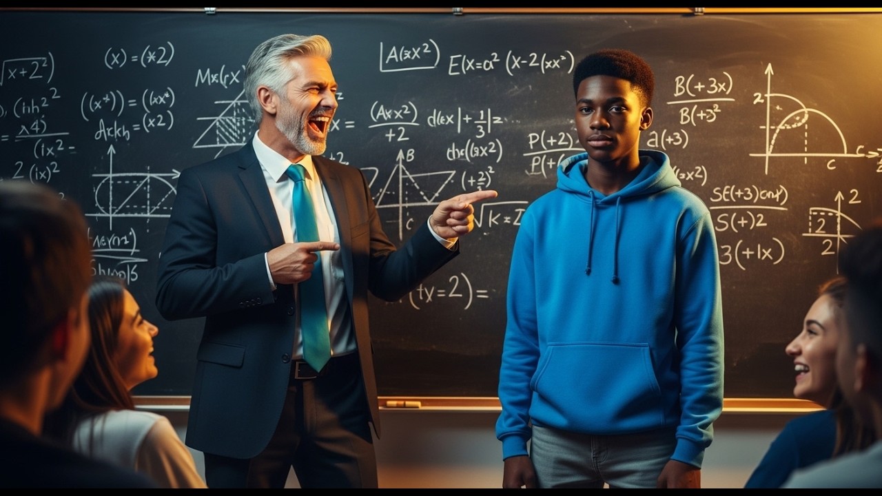 17-vuotias hiljaisin oppilas luokassa… ratkaisi sen mitä opettaja ei osannut