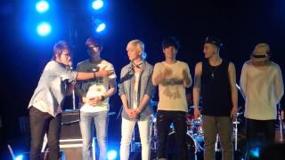 20130427 Nu'est camping in Thailand  Night PartyTalk