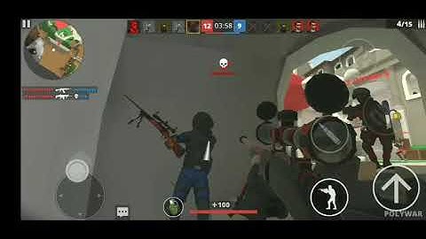 TEAM DEATHMATCH | POLYWAR - Gameplay