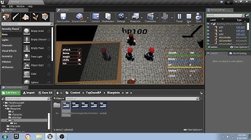 ue4: turn based tutorial (party members teaser)