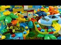 Satisfying Building Block coaster ☆ Marble Run ASMR airplain and dinosaurs course