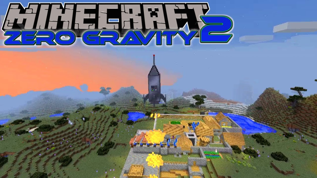 Minecraft | Zero Gravity 2 | #17 ROCKET MAN - YouTube