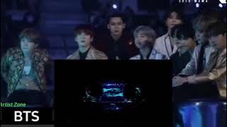bts reaction black pink see you later stage Porfomanc 😻