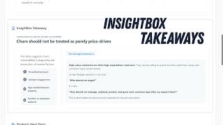 InsightBox Cuhrn Analisys - Demo