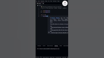 #How#To#Find#Greatest#Among#Two#Number#in#python#coding #shortvideo #youtubeshorts #shorts #long #ai