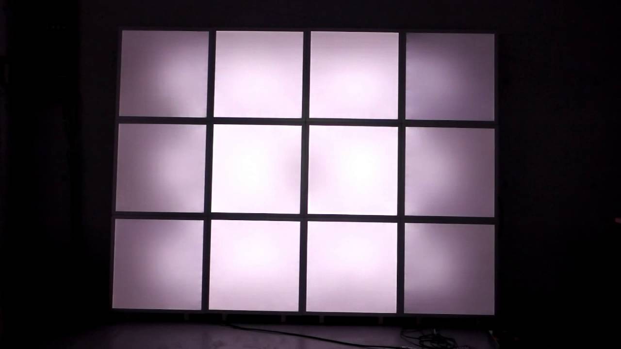 PIXEL Controll LED Panel - YouTube