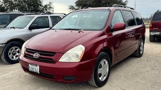 2007 Kia Sedona LX 2007 Kia Sedona Lx Minivan