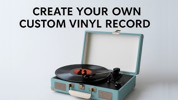Create Your Own Custom Vinyl Record | PrintYourVinyl Walkthrough 2025