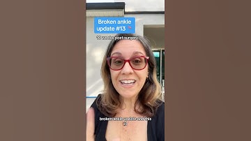 10 Weeks post Orif surgery - Broken Ankle Recovery Update 13 #brokenankle #ankleinjury #brokenankles